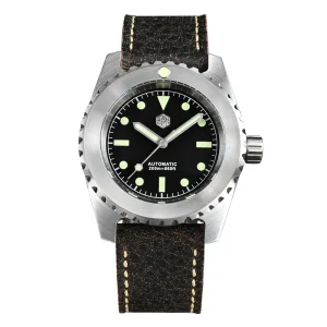 San Martin Men Diver Watch Top Luxury Brand 41mm Automatic Watches Mechanical Wristwatch Sapphire 200M Waterproof C3 Luminous