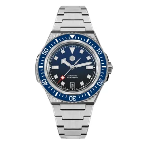 San Martin Men Automatic Watch 41mm Mechanical Wristwatch Sapphire Diver 200M Waterproof BGW-X1 Luminous NH35 Ceramic Bezel