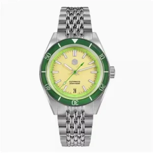 San Martin Men Automatic Watch 39.5mm Mechanical Wristwatch 20Bar Waterproof Luminous Sapphire NH35 Sapphire Bezel