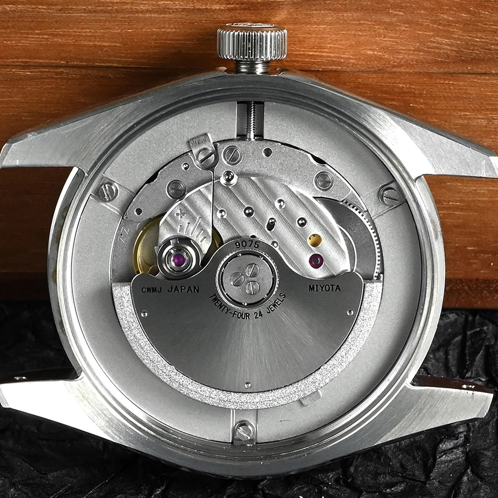 San Martin 39mm GMT Miyota 9075 Luxury Watch Jianzhan Automatic Mechanical Watches for men With Sapphire Waterproof 10Bar SN0144 - Image 6