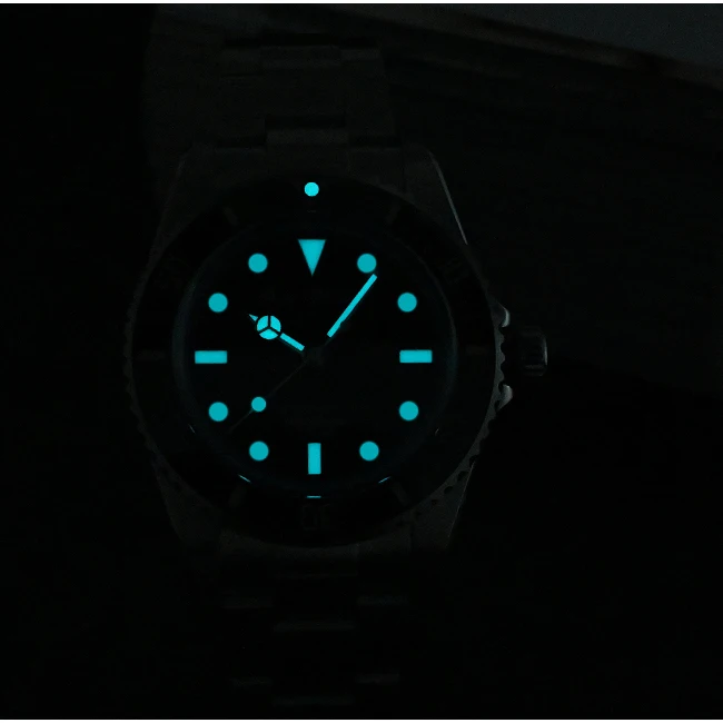 San Martin Men Diver Watch Luxury 39mm Automatic Mechanical Wristwatch Sapphire 200M Waterproof BGW9 Luminous Ceramic Bezel