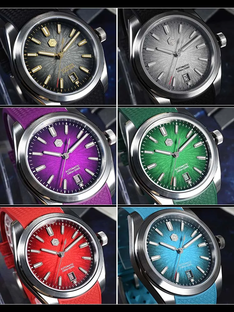 San Martin FKM SN0144 JianZhan Dial Gada 36/39/42mm Men’s Luxury Dress Automatic Mechanical Watch Miyota 9015 Original Design