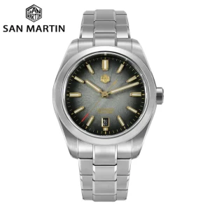 San Martin 36/39/42mm SN0144 JianZhan Dial Gada Watch Miyota 9015 Original Design Men Luxury Dress Automatic Mechanical Watches
