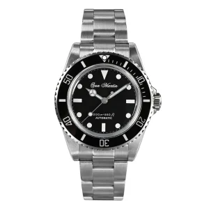 San Martin Men Diver Watch Luxury 39mm Automatic Mechanical Wristwatch Sapphire 200M Waterproof BGW9 Luminous Ceramic Bezel