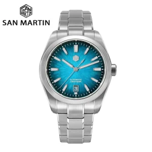 San Martin 39mm SN0144 "JianZhan" Gada Watch Miyota 9015 Original Design Chinese Style Dress Men Automatic Mechanical Watches