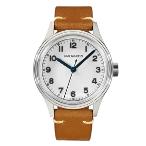 San Martin Men Luxury Watch Retro Simple Watches Pilot Automatic Mechanical Wristwatch 10ATM Waterproof NH35 Sapphire Mirror