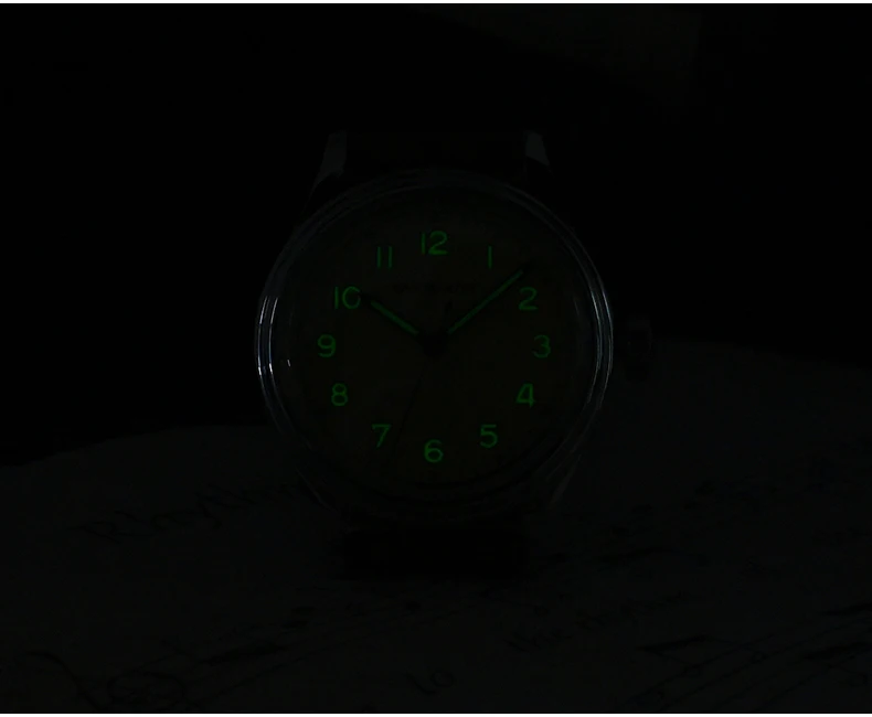 San Martin Men Automatic Watch 38.8mm Pilot Mechanical Wristwatch Vintage Sapphire 100M Waterproof NH35 Luminous Simple